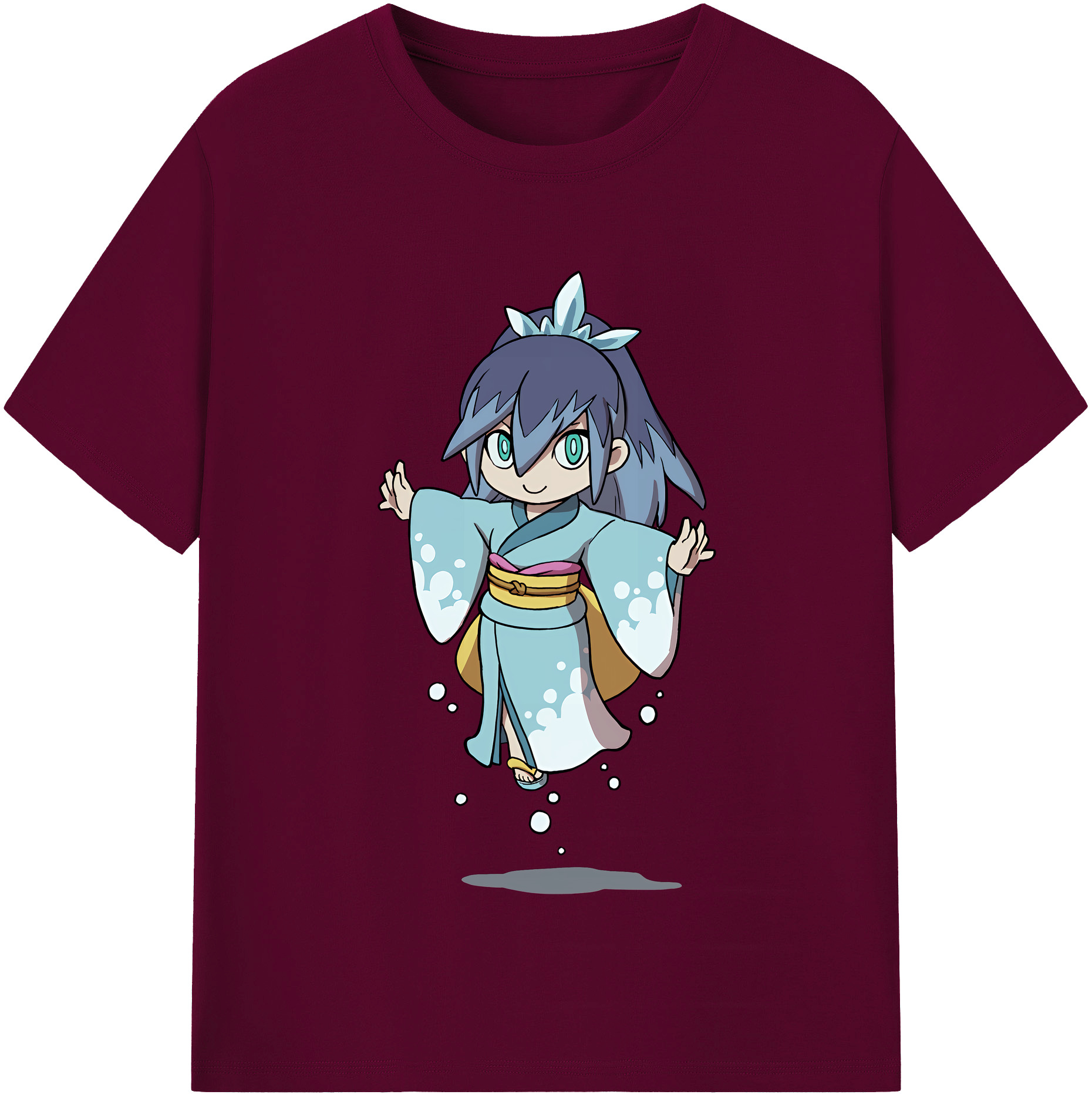 （画像用） 妖怪ウォッチ Yo-kai Watch レディースカジュアルプリントTシャツ（綿100％）